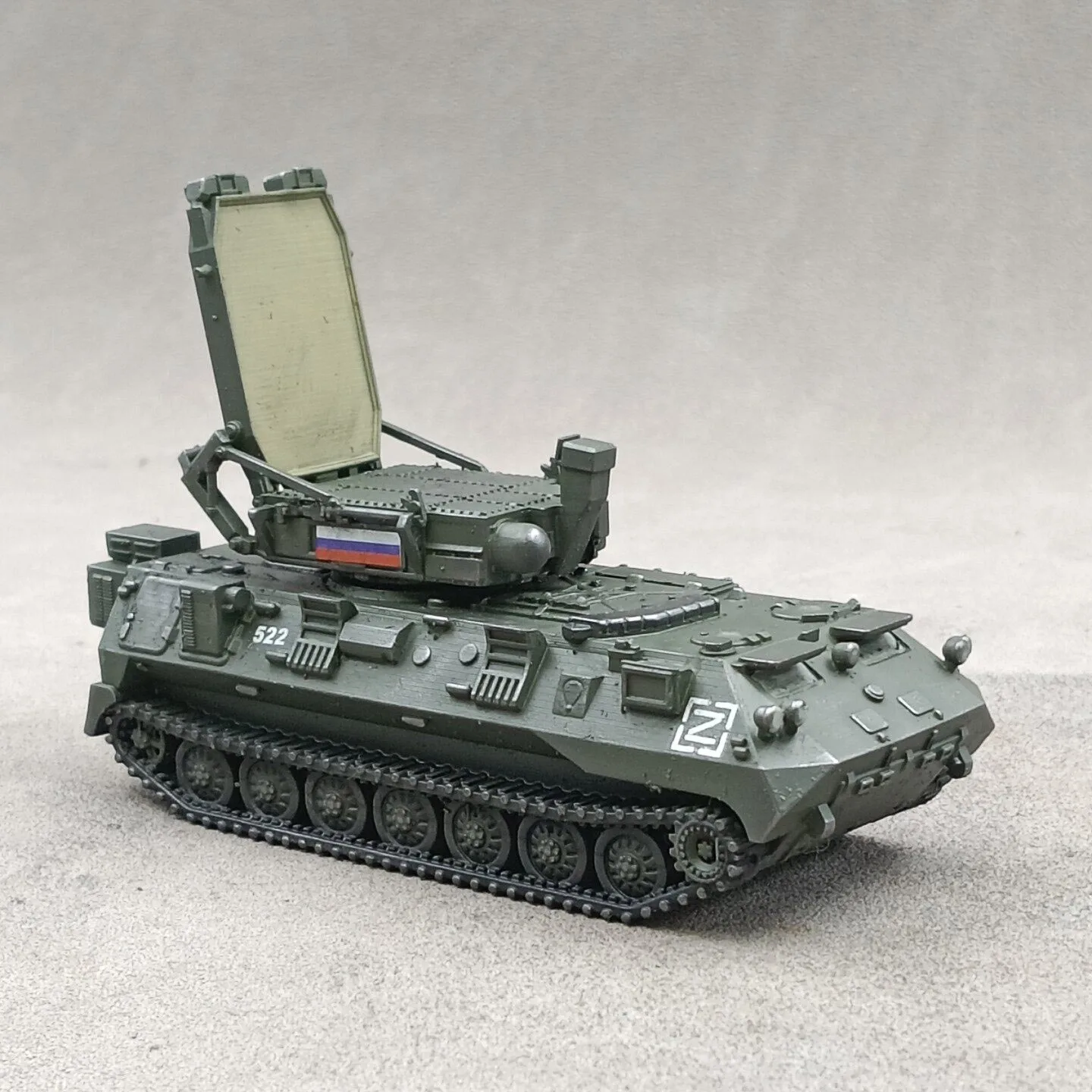 

1/72 Russian 1L219 anti-artillery radar vehicle , SLA printing hand-colored finished model decorative ornament