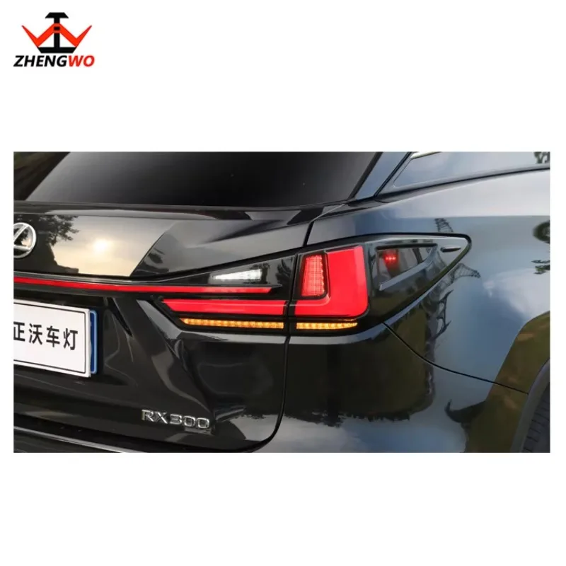 

Zhengwo Car Accesorios LED Tail Lamp For Lexus RX300H RX450 RX200T 2016-2021 With Flashing Design From China