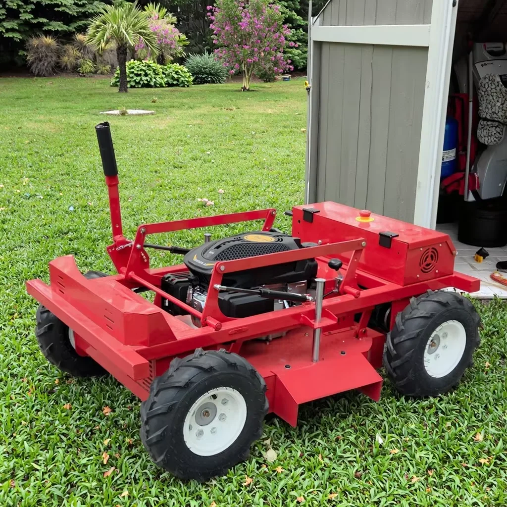 ZNW-600 중국산 600mm 절단 폭 원격 제어 잔디 깎는 기계는 고객 맞춤 제작을 지원합니다