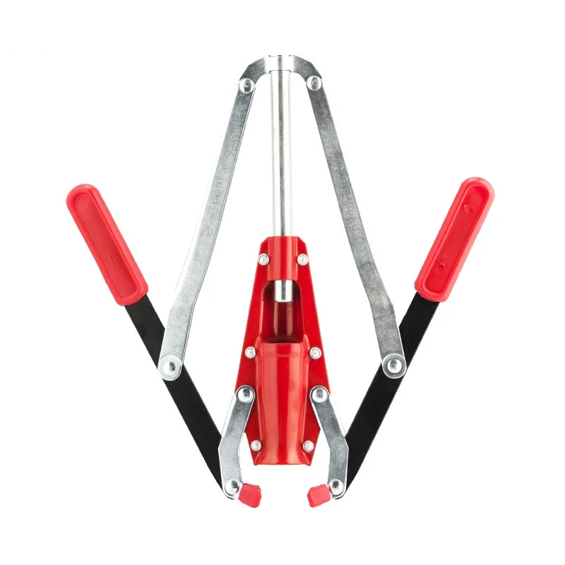 Double Lever Hand Corker Wine Bottle Corker With 2 Handled Corking For Homebrew Wine Making + 6 Pcs Wood Bottle Cork