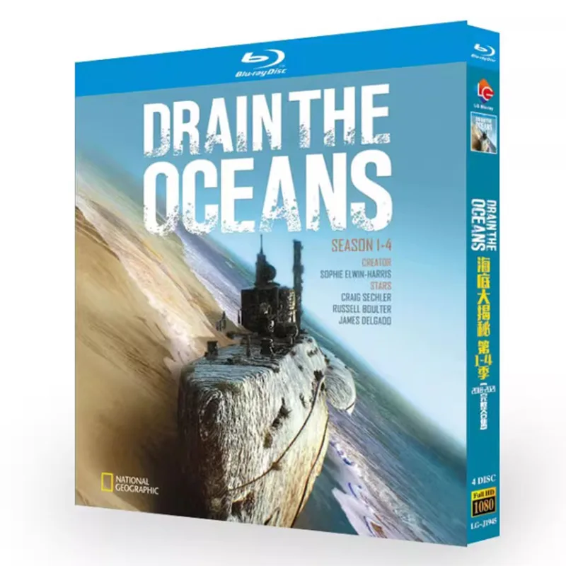

Коллекция Blu-ray дисков «Слив воды из океанов», сезоны 1-4, 2018-2021 гг.
