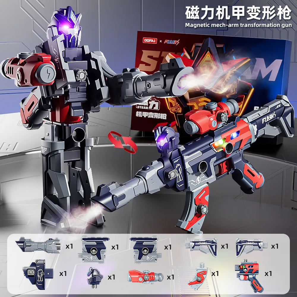 jouet-transformable-2-en-1-blaster-en-robot-avec-lumieres-clignotantes-et-sons-jeu-de-construction-magnetique-diy