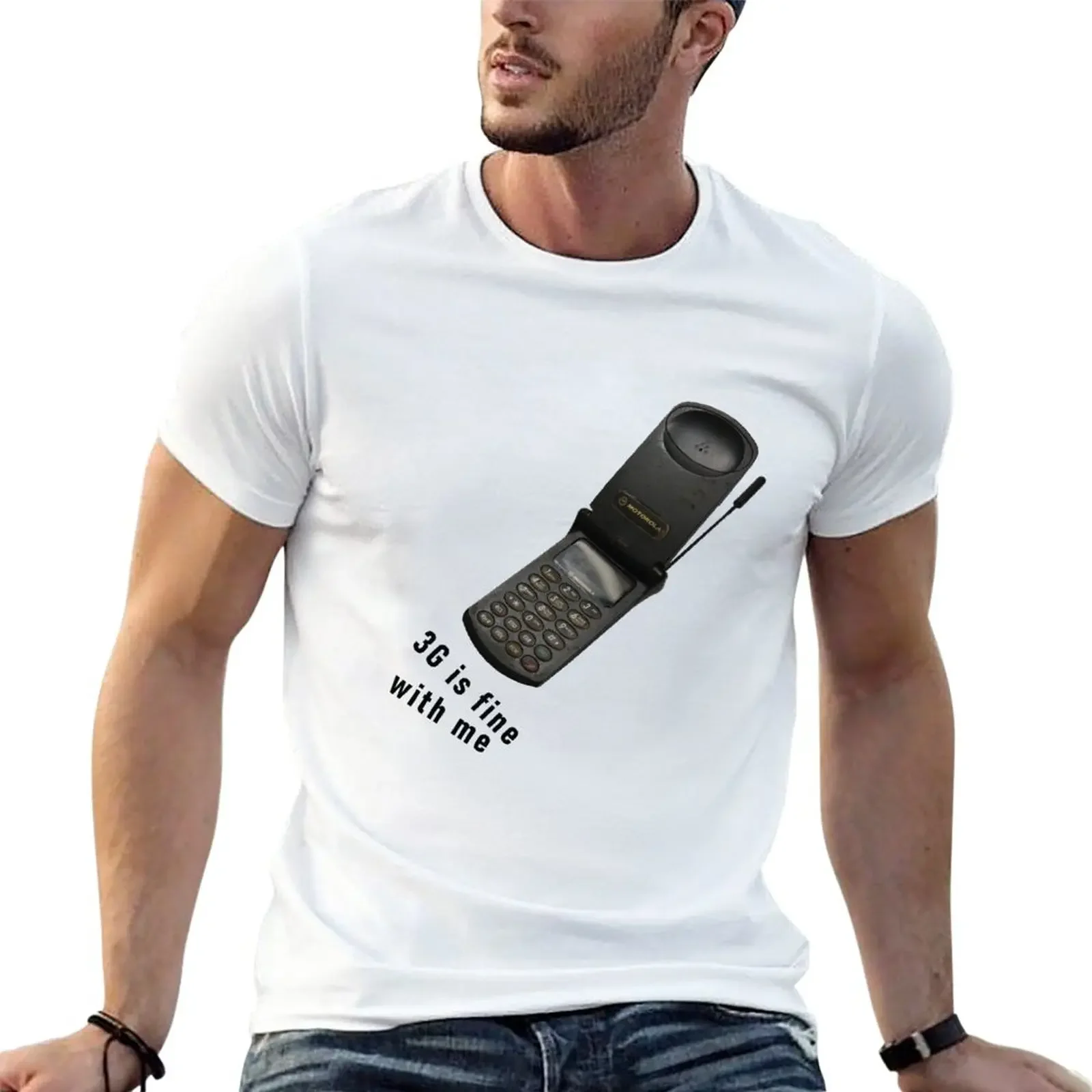 

New 3G Fine With Me T-Shirt graphics t shirt kawaii clothes black t shirts for men