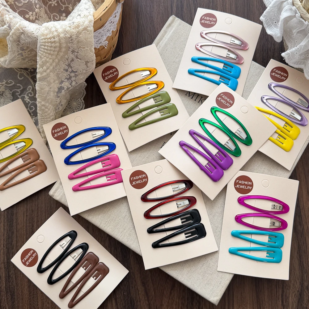 bb-clip-large-triangular-oval-hairpin-colored-drip-temperament-girl-hair-accessories-bangs-edge-clip