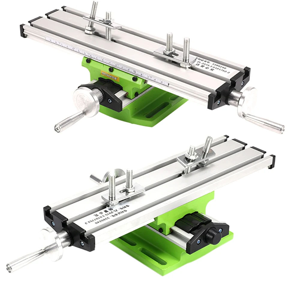 New Milling Machine Work Bench Multifunctional Precise Hardware Fixture Adjustment Working Table for Mini Drill & Drill Bracket