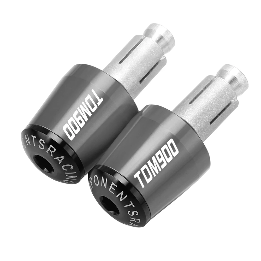For Yamaha TDM 900 TDM900 2004-2010 2011 2012 2013 2014 7/8'' Motorcycle Handlebar Ends Slider Handle Bar Cap Cover End Plugs