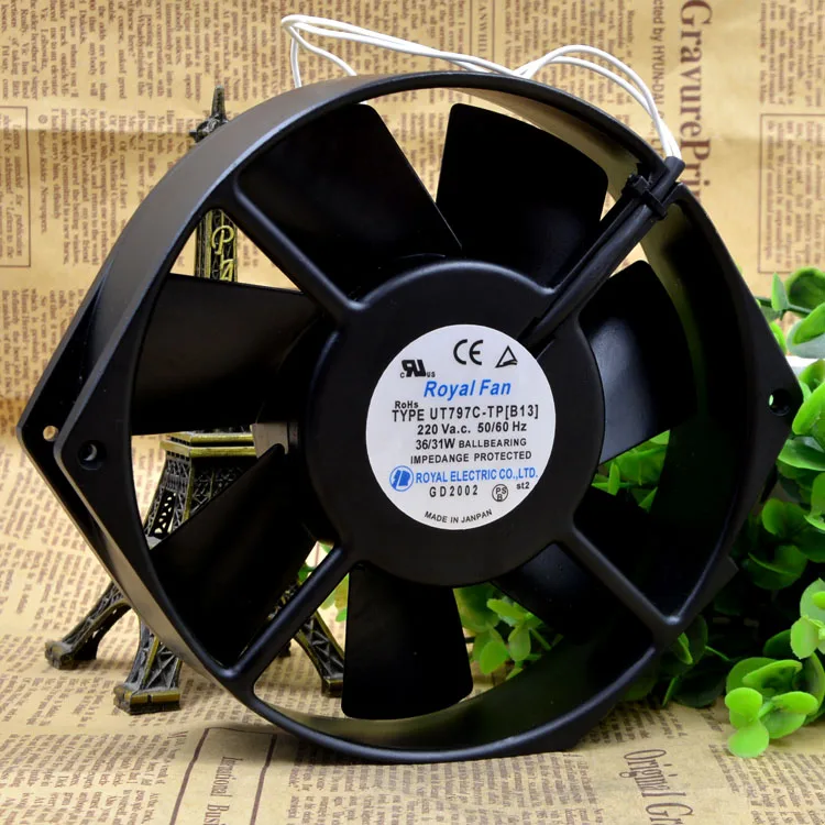 

НОВЫЙ ОРИГИНАЛЬНЫЙ UT797C-TP[B13] 220 В 36/31 Вт 17238 172*38 мм ОХЛАЖДАЮЩИЙ ВЕНТИЛЯТОР