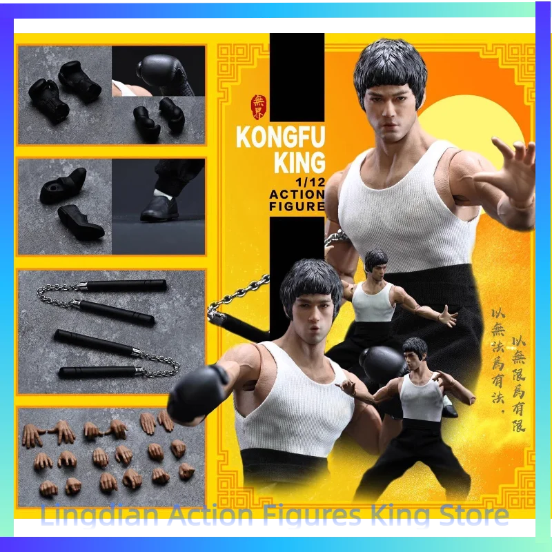 

In Stock Nwtoys Unbounded Model Play 1/12 Xiaolong Descendants of The Dragon King of Kung Fu Action Figure Toy Collection Gift