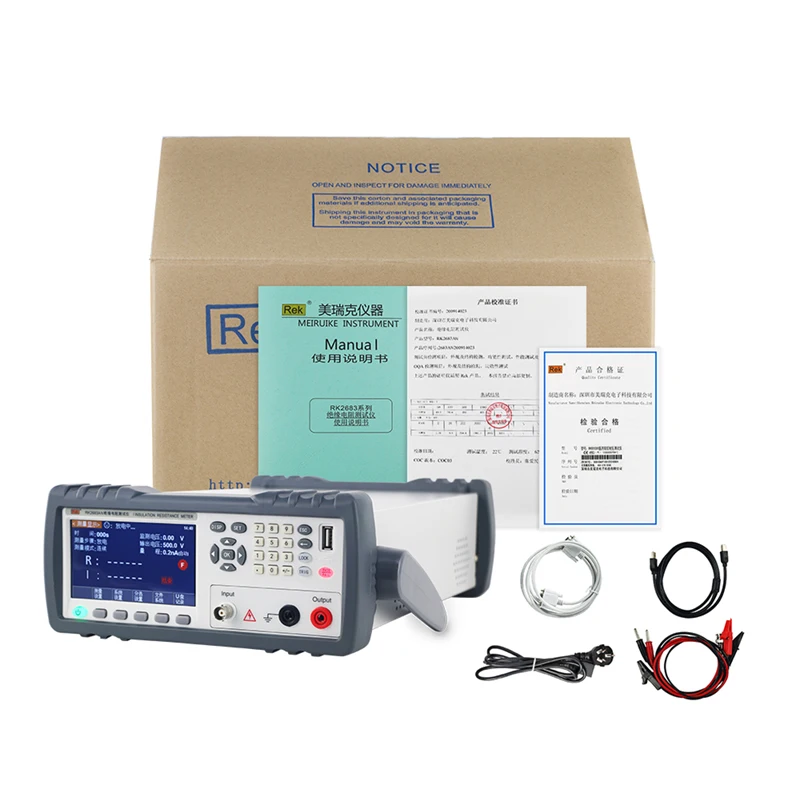 Merrick RK2681N pointer insulation resistance tester RK2683AN/BN electrical insulation tester RK2682N