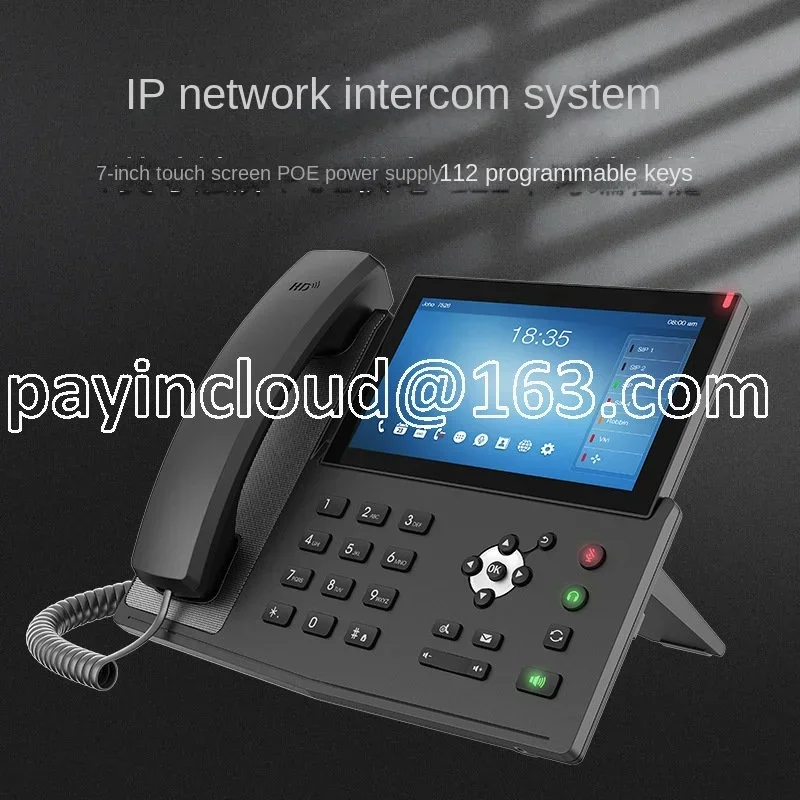 IP Telephone Wan Sip Lan Internal Line Beeper Intercom System Business Landline IP Network Intercom