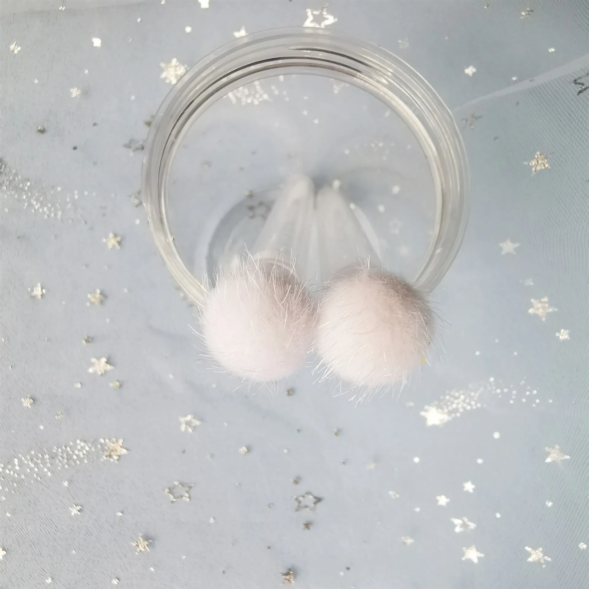 Nieuwe wegwerpwimperborstels met buis Crystal Mascara Wimperverlengingsborstel Sleutelhanger met buis voor wimperverlenging