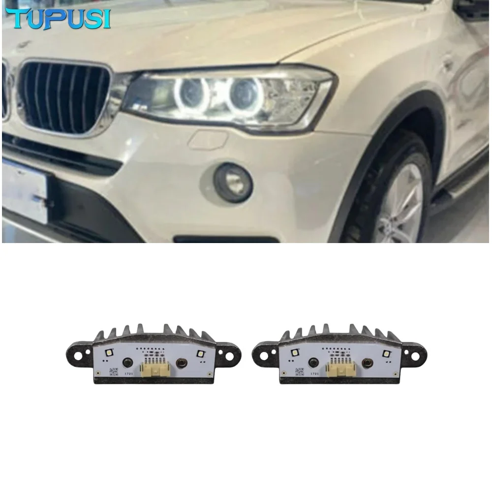 

White For BMW F25 X3 F26 X4 CSL DRL LED F45 1308310415 LED Headlights board DRL module 2014 -2018 Angel Eye Module