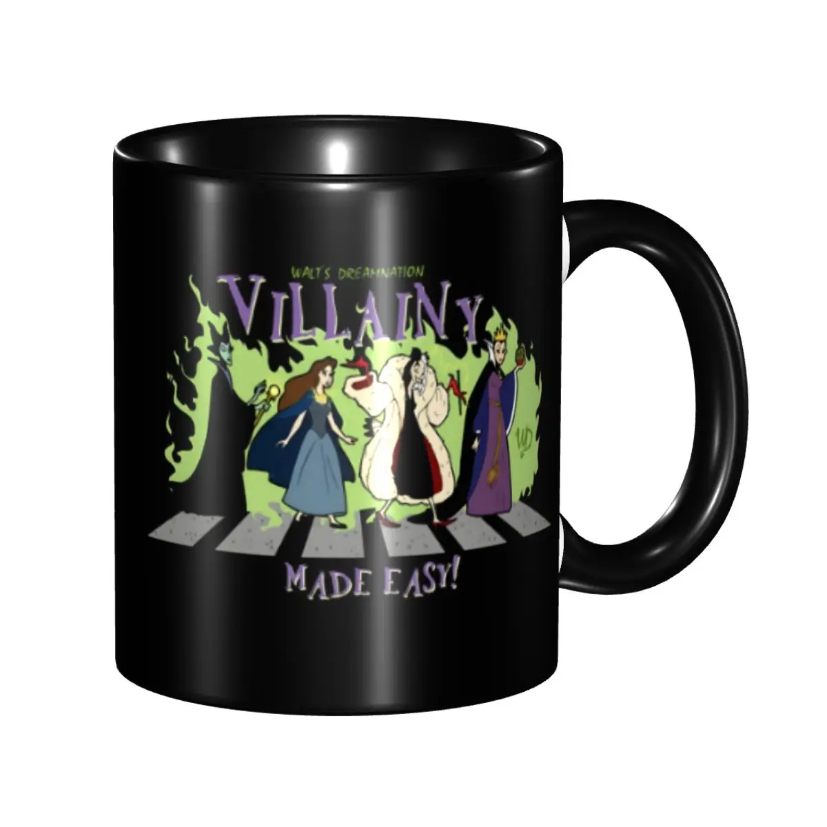 

Custom Villains Women Coffee Mugs DIY Cute Print Animation Ceramic Milk Tea Cups