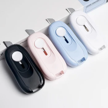 เครื่องตัดกระดาษแบบพับเก็บได้ใช้งานง่าย Mini Sports Car Shape Utility Knife เครื่องตัดกล่องอเนกประสงค์สําหรับการเปิดจดหมาย
