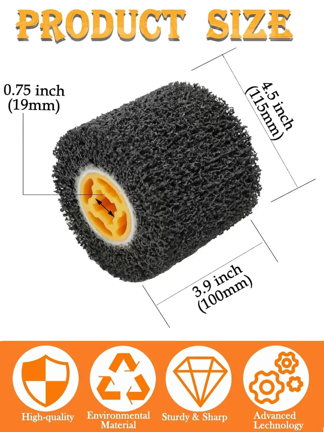 Drawing Wheel Surface Conditioning Tool, 4.5