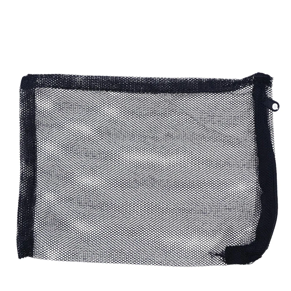 

3pcs 15X20Cm With Drawstring For Aquarium Garden Mesh Pond Nylon For Garden Pond Filter Bag Reusable Filter Bag Black
