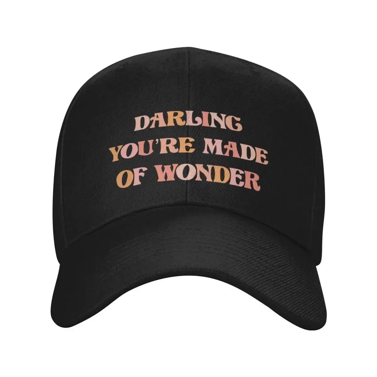 2026 Darling you’re made of wonder Baseball Cap Big Size Hat summer hat luxury woman cap Designer Hat Women's Men's