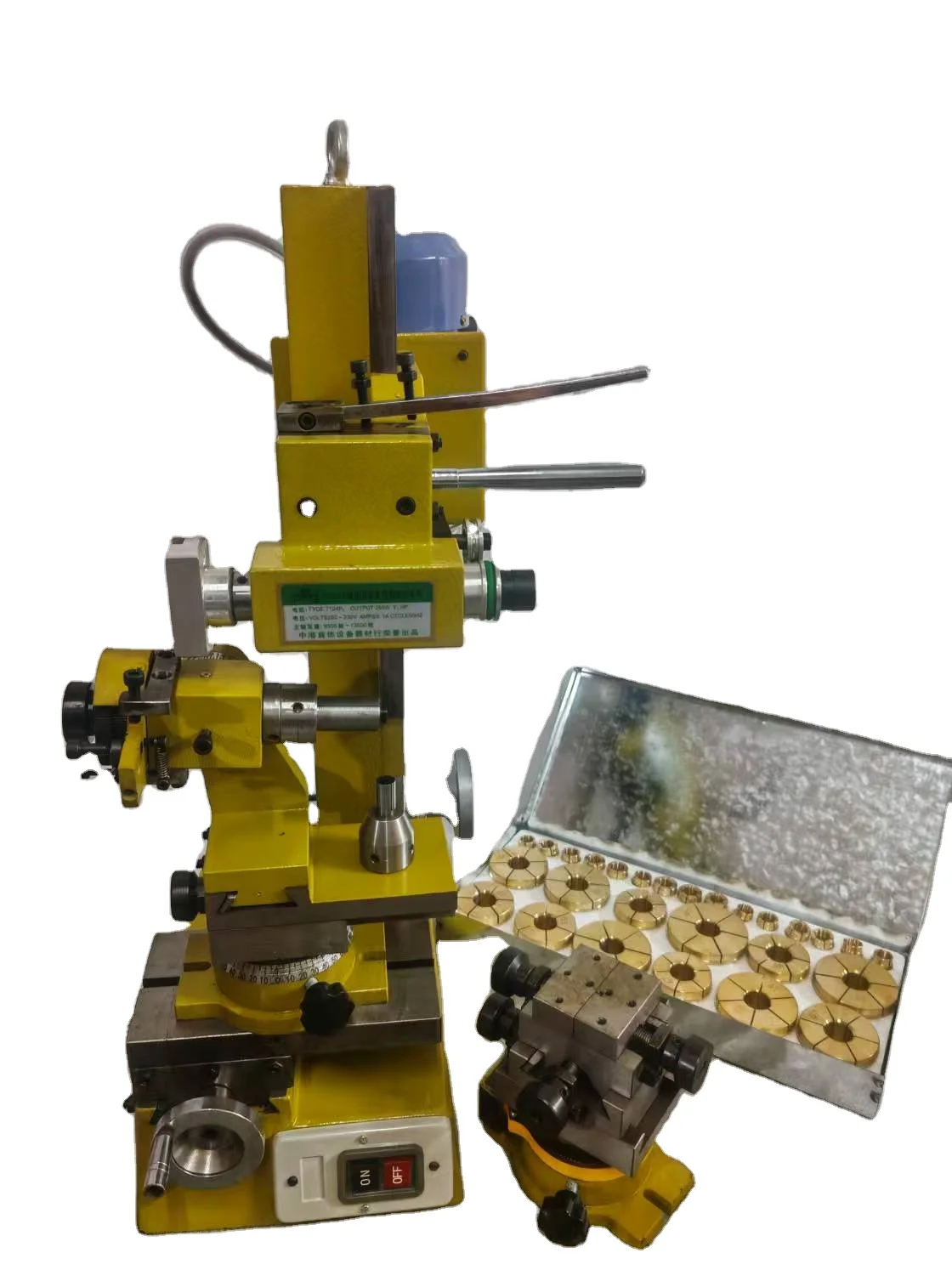 2025 آلة صنع المجوهرات عالية الجودة الفضة الذهب خاتم النقش آلة قطع الإسورة خاتم آلة مواجهة المجوهرات