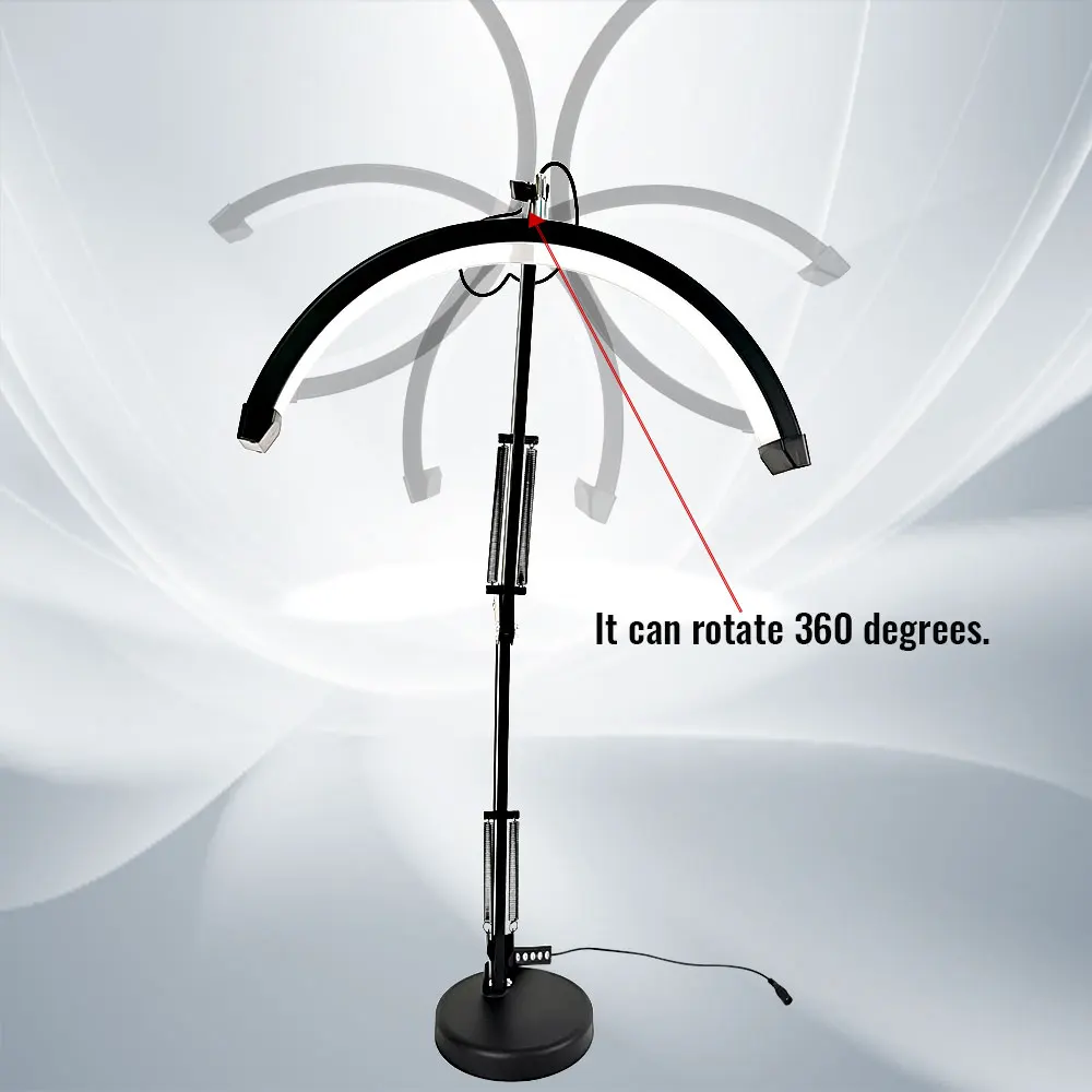 

360° Rotation Foldable Desk Lamp Clip on Light Telescopic Eye Protection Retro Bedroom Office Computer Table Lamp Home Decor