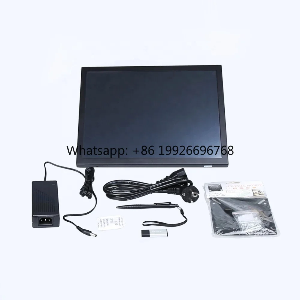 4:3 Metal Embedded Resistive Touch Panel PC 15 Inch Industrial J1900/i3/i5/i7 Optional 350 Nits Stock Win10/11/Linux/Ubuntu