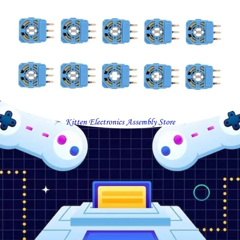 96GD Joystick Repair Analog Sensing PCB to Eliminate Controller Drift Suitable for Controllers, Easy Soldering Solution