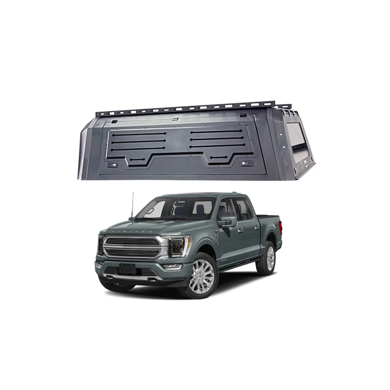

Modification Pickup Truck Canopy With Hard Top Truck Tonneau Cover Topper Use for Fo Rd F-150 F150 5.5ft Bed