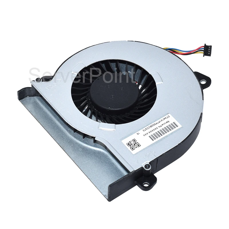 

DC5V Cooler NS75B00-15C09 0.5A Four Lines Laptop CPU Cooling Fan For HP 15-AK 15-AK030TX 15-AK002tx 15-AK003TX