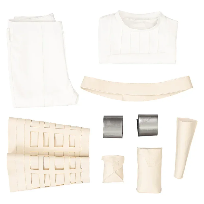 SN88 بادمي كوس أميدالا أزياء تنكرية بيضاء موحدة فيلم معركة الفضاء زي الكبار الإناث هالوين كرنفال لعب الأدوار % # 2