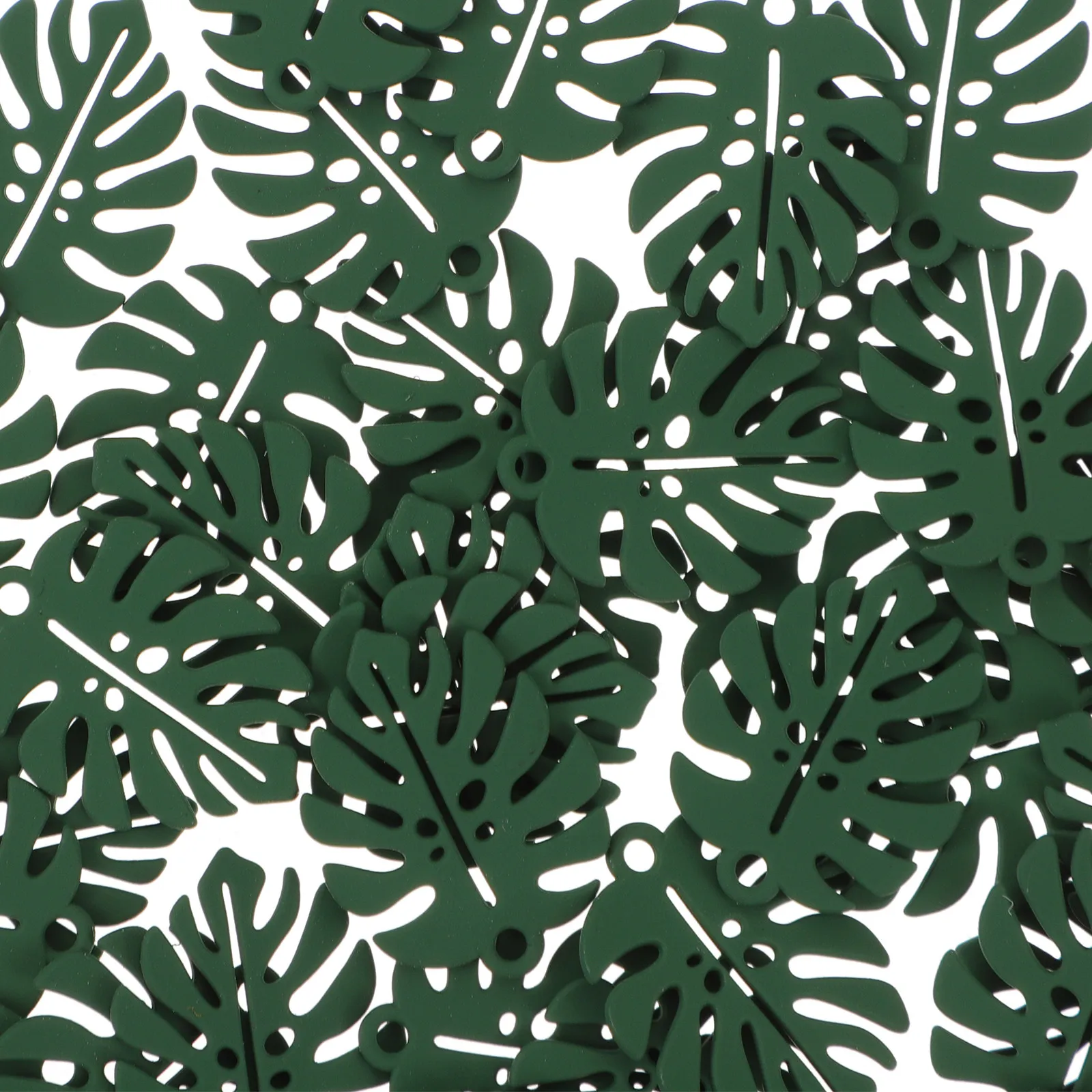 

50 шт. винтажных подвесок-листочков из сплава для самостоятельного изготовления украшений: ожерелий, браслетов, серег, а также аксессуаров и комплектующих для рукоделия