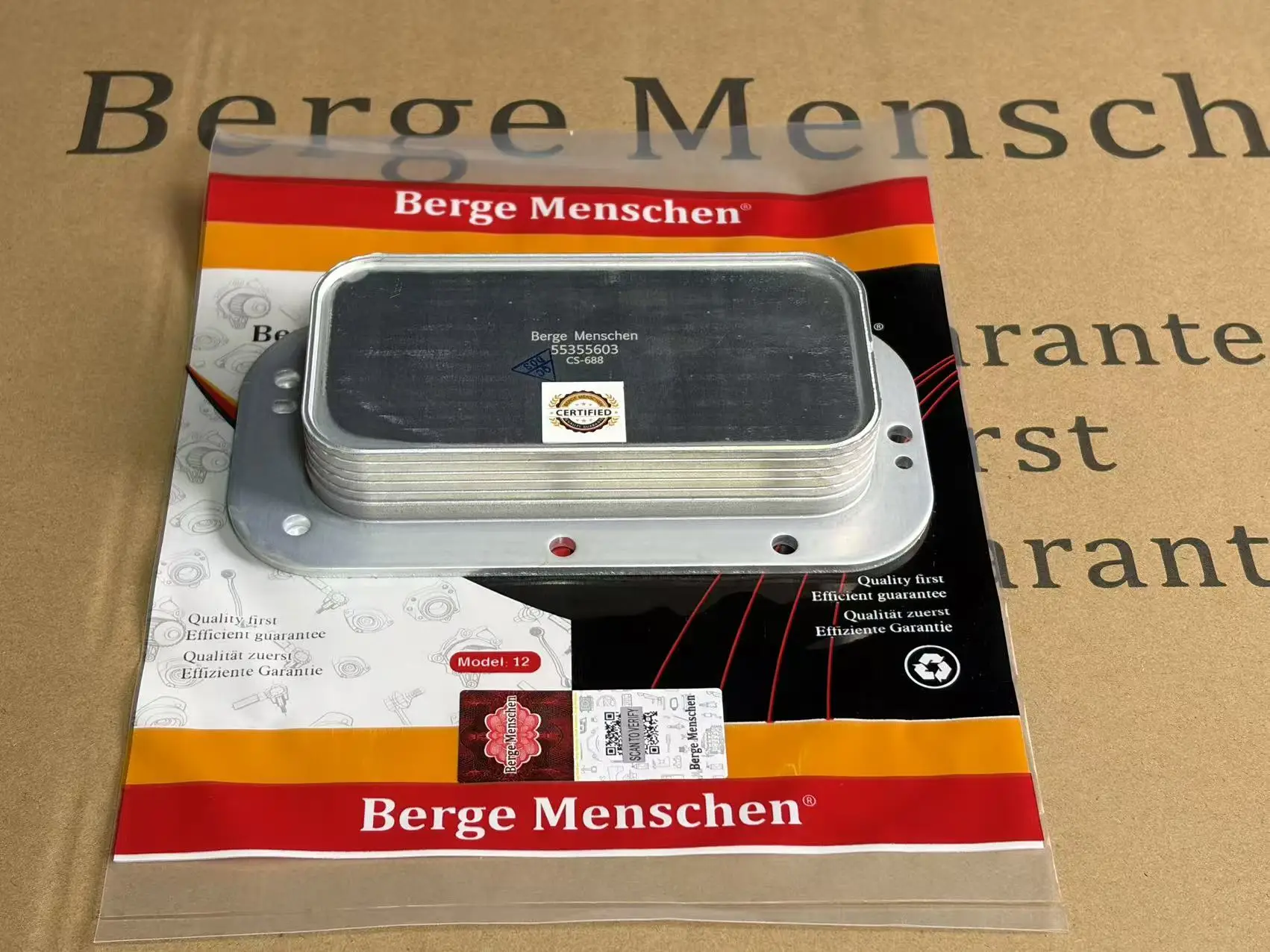 Berge Menschen Engine Oil Cooler for Chevrolet-Cruze Orlando Sonic Croma Aveo 5 G3 Opel Astra Zafira Signum Vectra 55571687 55355603 2724577