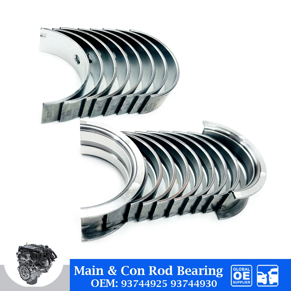 

Crankshaft Main & Connecting Rod Bearing For GM Chevrolet Cruze Sonic Epica 1.6L 1.8L Engine Car Accessories 93744925 93744930
