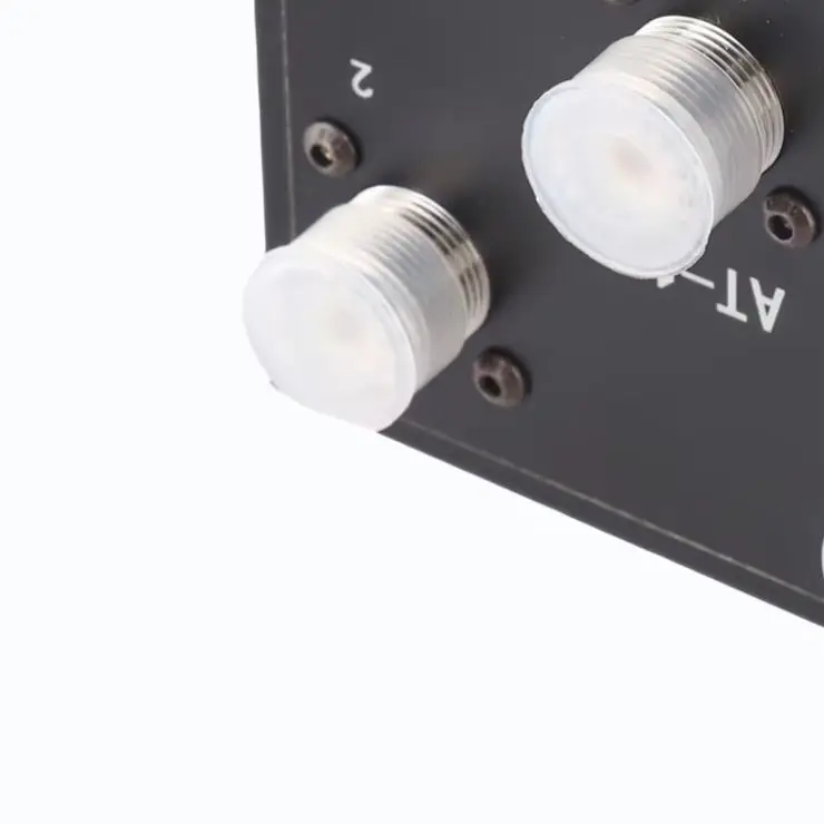 AT-14 4-Way Coaxial Remote Switch 1.8-60MHz 500W PEP SO-239 Connector For Ham Radio For Multi Band Signal Control Device