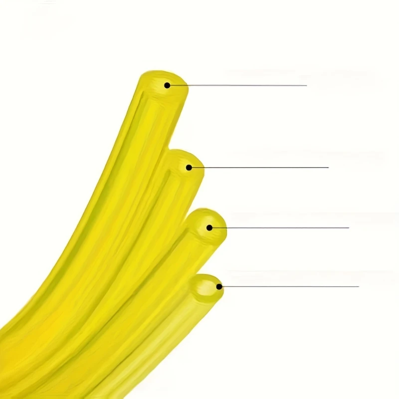 4Pcs Petrol Fuel Pipe Line Hose For Strimmers Trimmer Chainsaws Brushcutter Gas The Real Color Of The Item May Be Slightly