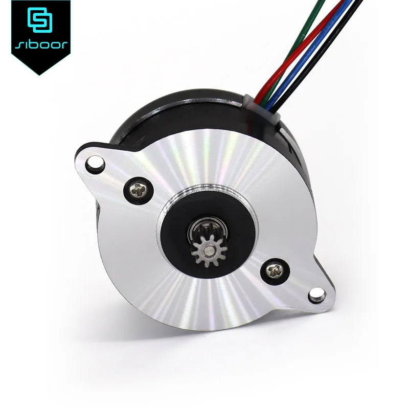 Direct Dual Drive Extruder Step Motor NEMA14 36mm Round Pancake Motor Class H Temperature Resistance DC 1.88A for Voron 0.1 0.2