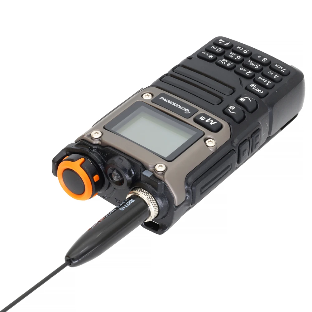 RH771S 144/430MHz Dual Band UHF VHF Mobile Radio Antenna 2.15dB/3.4dB High Gain SMA-Female for Baofeng Kenwood Ham Two Way Radio