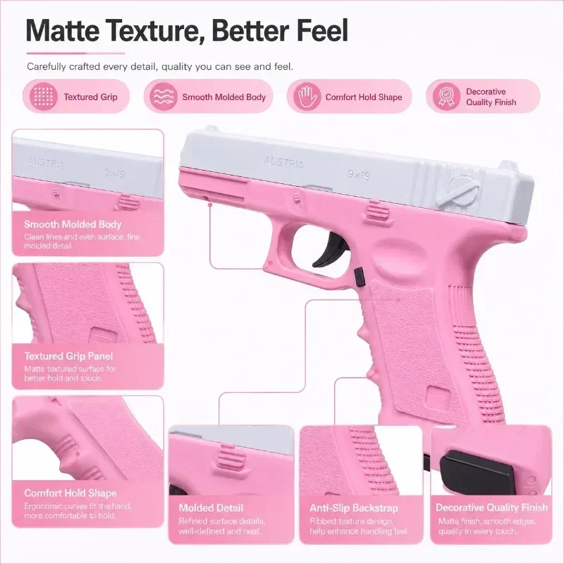 Réplique airsoft rose spring 6 mm, vue produit