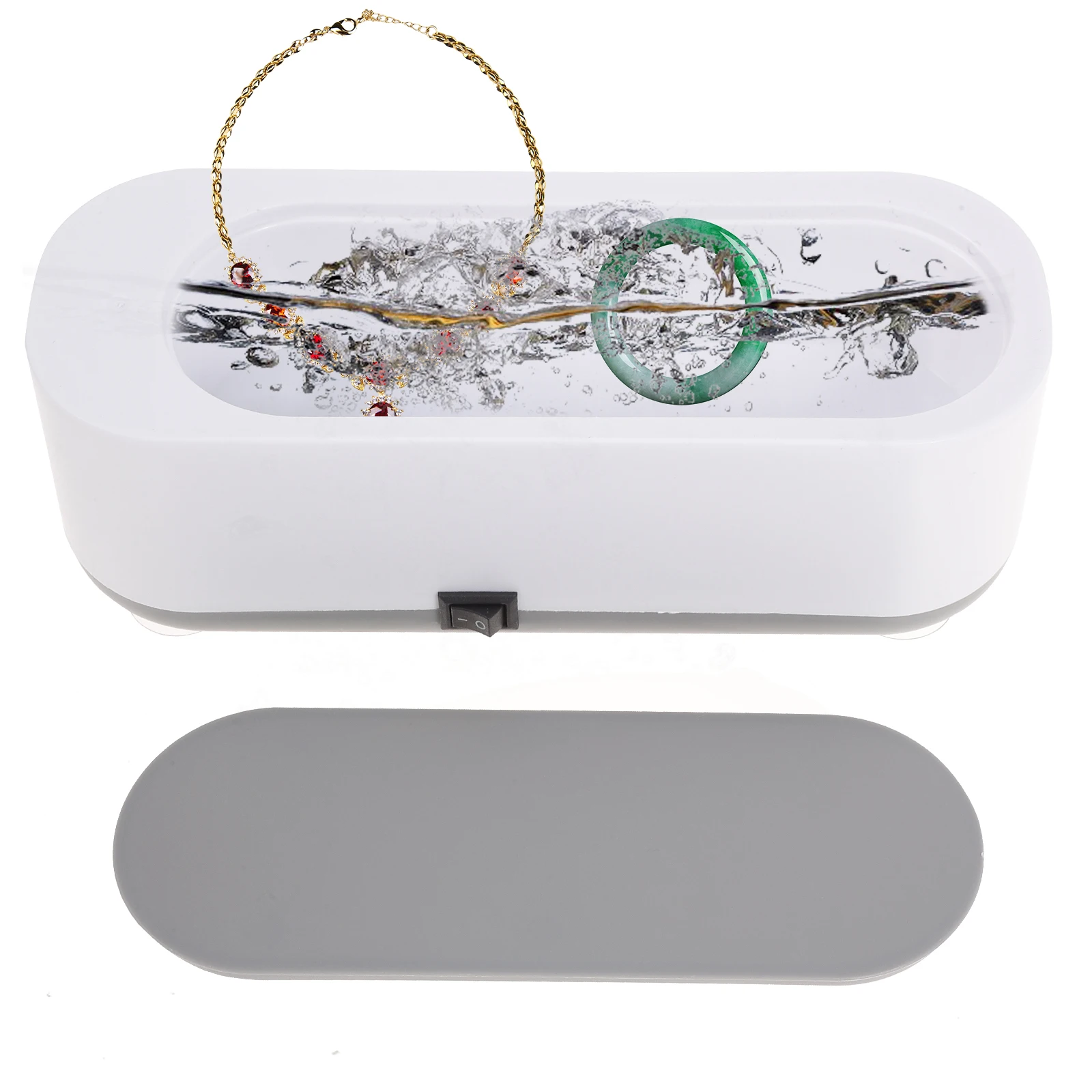 

Jewelry Cleaner Silver Ultrasonic Contact Lenses for Ring Cleaning Machine Pp Gold Watch