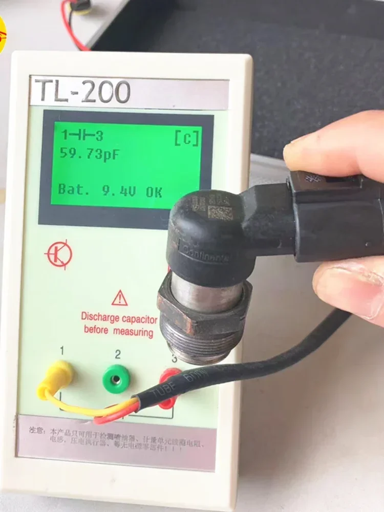 TL-200 CRIN Diesel Common Rail Injector Piezo TR LCR ESR Resistance Capacitance Inductance Tester