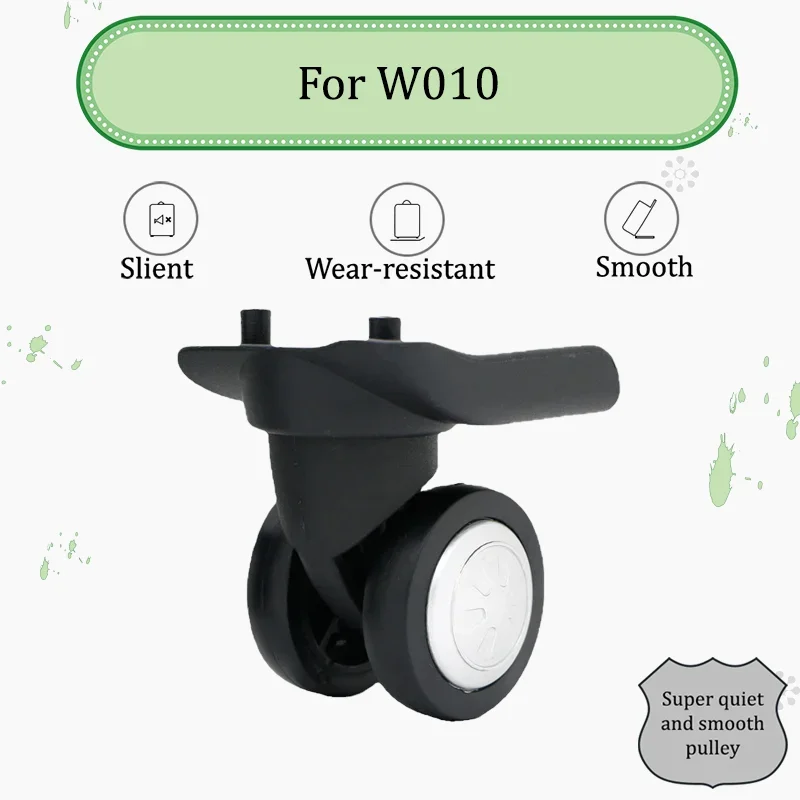 

For W010 Dual Ball Bearing Swivel Castor — Ultra-Smooth 360° Mobility Suitable For Suitcase Replacement (Universal Type)