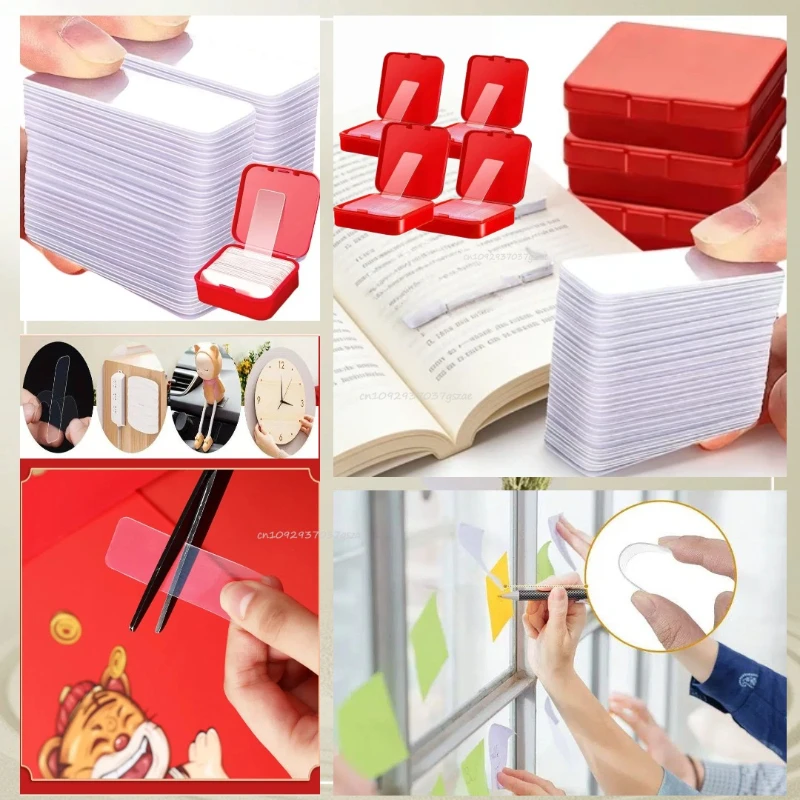 Strong Double Sided Adhesive Waterproof Removable Reusable Mounting Tape for Walls Wood Tile Plastic Double Sided Tape