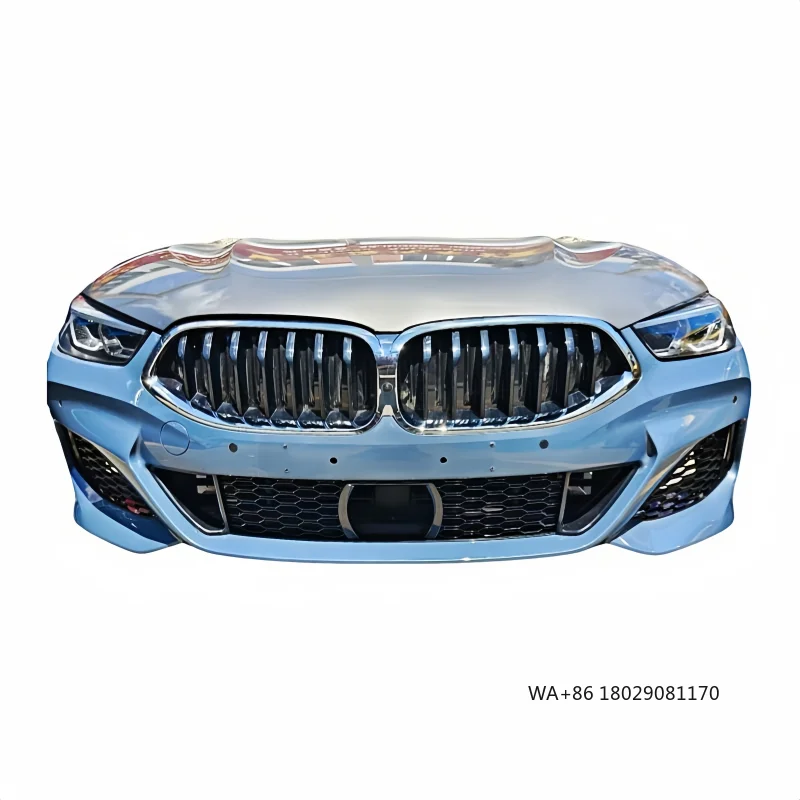 Ensemble de pare-chocs avant et phares de voiture d'origine pour pièces automobiles série -8 G15G16 LCi avec accessoire de radiateur avant