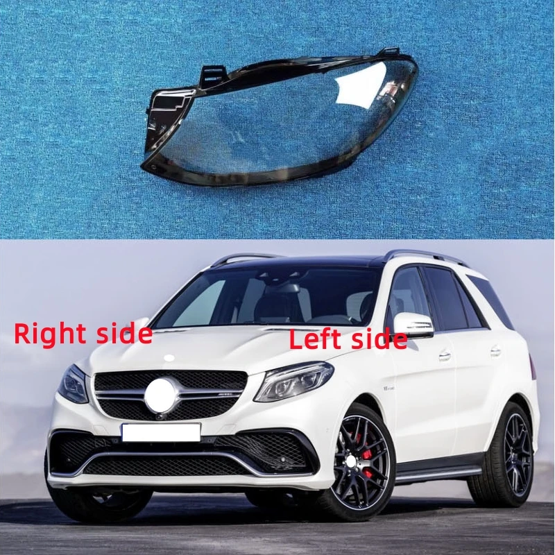 

For Mercedes Benz GLE W292 2015 2016 2017 2018 2019 Headlight Shell Headlamp Cover Replacement Lamp Shade Headlamp Lens Glass