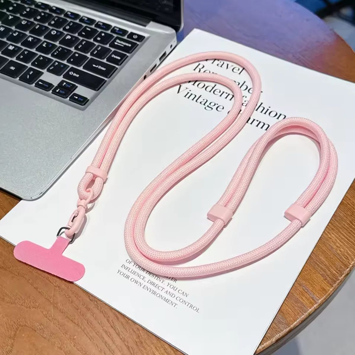 조절 가능한 폴리에스터 롱 폰 끈 목 스트랩 - 탈부착 - Phone Accessories For Travel 리뷰 및 가격