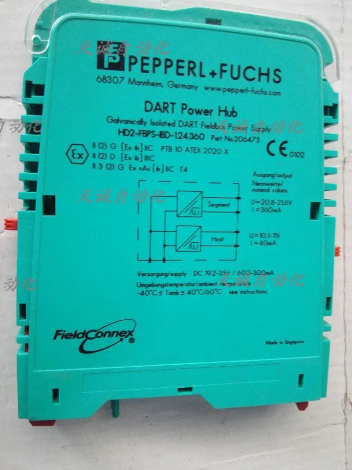 

Beijiafu Isolation Safety Barrier PEPPERL+FUCHS HD2-FBPS-1.24.36 NO 206475