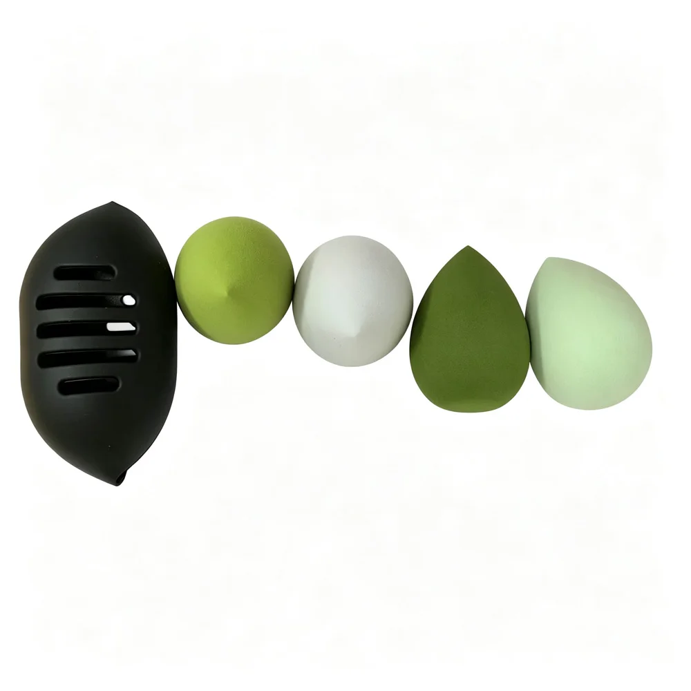 vvocci Makeup Sponge Non-absorbent Foundation Sponge Cushion Puff Ultra-soft Makeup Sponge Foundation Applicator Makeup Tool