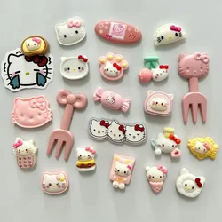 Hello Kitty Animation Peripheral Cartoon Cute Refrigerator Magnet Creative Personality Kawaii Magnetic Sticker Gift Wholesale