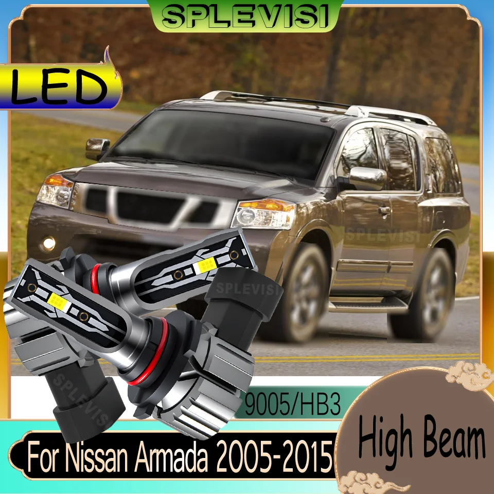 

Direct Replacement 9005 durable Headlight LED High Beam For Nissan Armada 2005 2006 2007 2008 2009 2010 2011 2012 2013 2014 2015