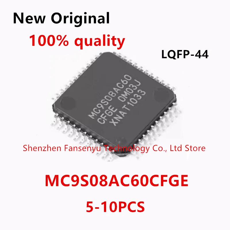 

(5-10piece)100% New MC9S08AC60CFGE MC9S08AC60 CFGE QFP-44 Chipset.