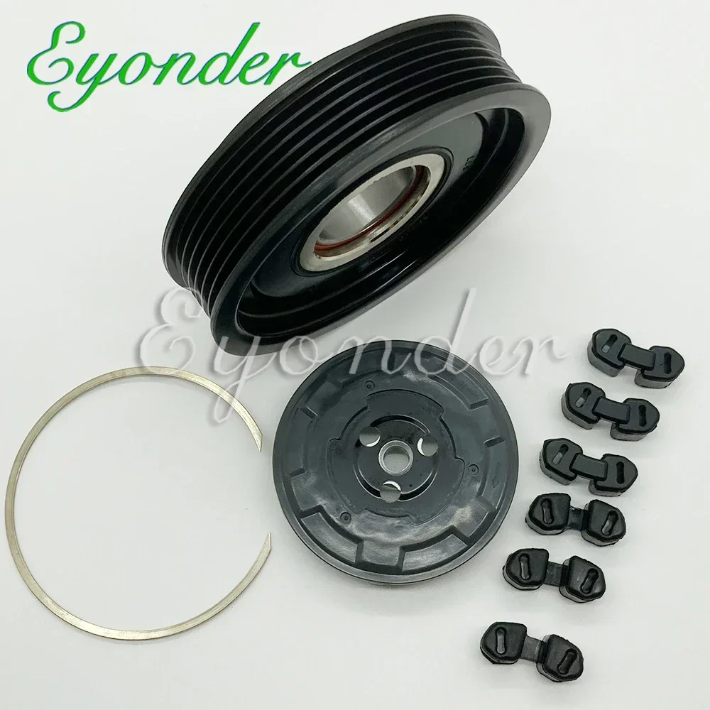 AC A/C Compressor Clutch Pulley for DODGE CALIBER JEEP COMPASS PATRIOT 2.0 2.4 55111410AD 55111410AE 55111610AB 55111610AC