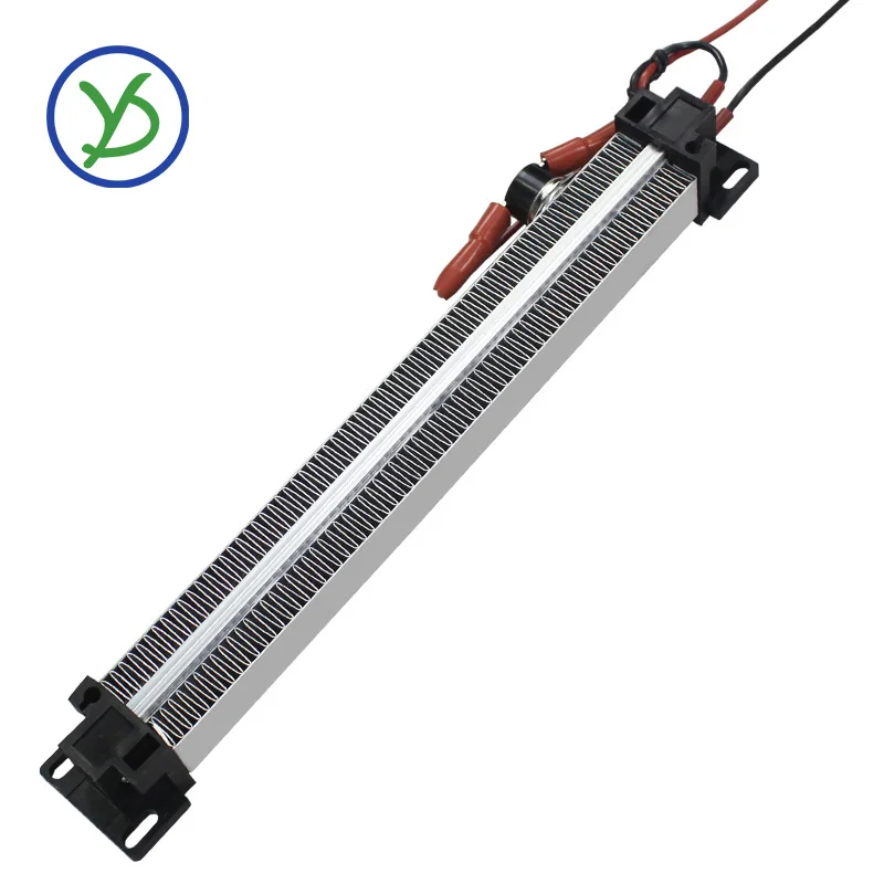 Calentador de aire de cerámica PTC termostático aislado, 220V, 500W, CA/CC, piezas de incubadora, elemento calefactor, calentador eléctrico 186A1